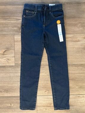 NWT Boys Jumping Bean Dark Wash Skinny Jeans  size 7